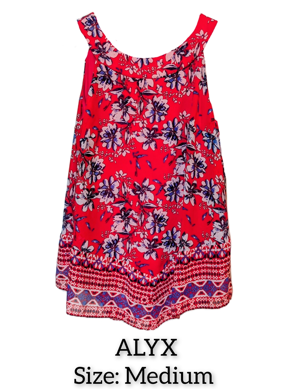 ALYX Red Floral Blouse - Women's Medium